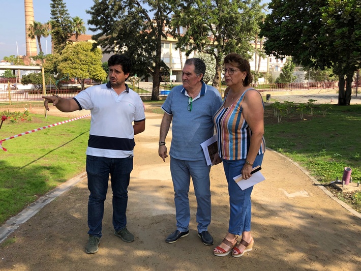La ampliación del Parque de los Pueblos de América permitirá disponer de una pista pavimentada de 1.488 metros cuadrados